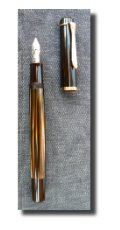 Pelikan M200 Oldstyle Schildpatt braun gestreift